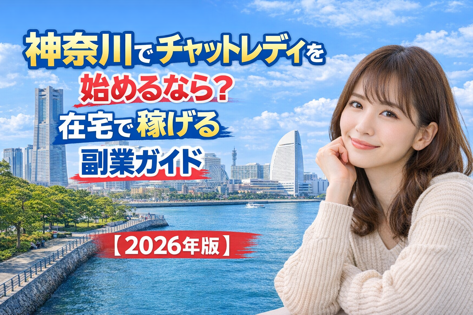 神奈川でチャットレディを始めるなら？在宅でも稼げる副業ガイド【2026年版】